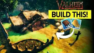 Building The PERFECT Valheim Beginner Base for The 1.0 Update | Step by Step Guide