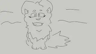 Time changes people. (The snow fox animation)