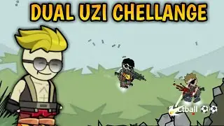 dual uzi challenge in mini militia 😱 # 1