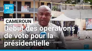 Pr&eacute;sidentielle au Cameroun : d&eacute;but des op&eacute;rations de vote &bull; FRANCE 24