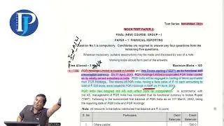 Mock Test Paper Nov 2021