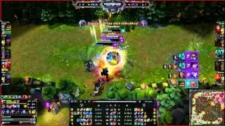 Zed Pentakill 1v5 - Season 4 LoL