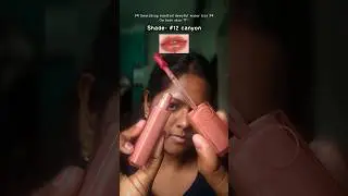 best nude liptint for brown skin🤎🍫|romand dewyful water tint 12 canyon #shorts #shortsfeed #romand