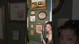 Final part of bringing my dream vintage frame wall to life 🖼️❤️ 