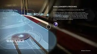 Challenger's Proving | Hammer Forged | Season of the Chosen