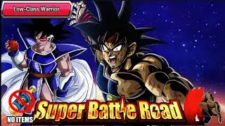 NO ITEM RUN! HOW TO BEAT *NEW* LOW-CLASS WARRIOR SUPER BATTLE ROAD WITH AGL BARDOCK (DOKKAN BATTLE)