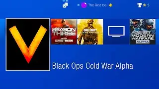 BLACK OPS COLD WAR ALPHA DOWNLOAD ON PLAYSTATION STORE