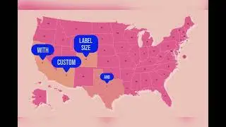 Animated USA Map After Effects &ndash; Dynamic Counter & States
