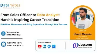From Sales Officer to Data Analyst: Harsh&rsquo;s Inspiring Career Transition