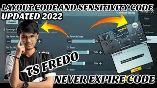 TS FREDO NEW SENSITIVITY CODE 2022 | FREDO CONTROL CODE | FREDO SENSITIVITY SETTINGS  PUBG MOBILE