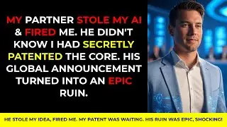 My Partner Stole My Idea & Fired Me. He Didn't Know I'd Patented It. His RUIN Was EPIC!