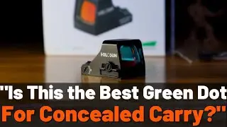 Holosun HE507K-GR Review | Compact Green Dot Optic for EDC & CCW Pistols