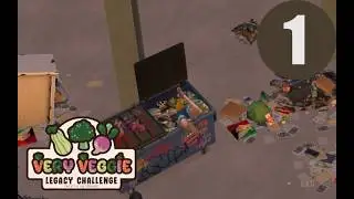 Challenge Serisi: Very Veggie Legacy 🌱 | Çöp Karıştırmaya Başlıyoruz | Patates Jenerasyonu #1