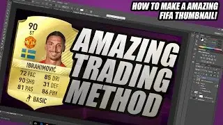 QUICK AND SIMPLE FIFA 17 THUMBNAIL TUTORIAL - PHOTOSHOP