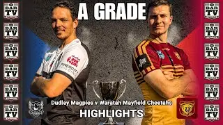 2025 NHRL A Grade Grand Final Highlights Waratah Mayfield Cheetahs v Dudley Magpies
