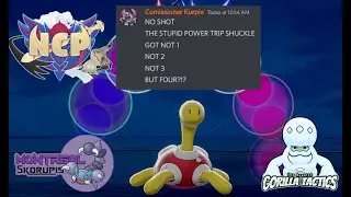 Yes. I brought Power Trick Shuckle in a Draft League Match | NCP Week 8 vs LA Gorilla Tactics