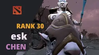 esk (Rank 30) plays Chen Dota 2 Full Game