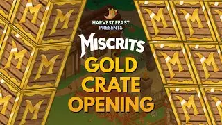 Miscrits | Gold Crate Opening 