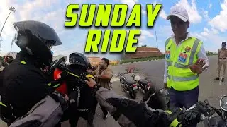 SUNDAY RIDE GONE WRONG 😢| PUNCTURE HOGYA | COPS