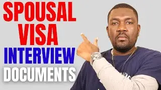 IR1 & CR1 Visa Interview DOCUMENTS needed
