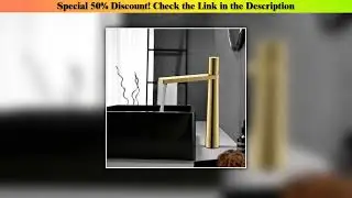 Slide Tuqiu Brushed Gold Basin Faucet Brass Bathroom Faucet Mixer Tap Wash basin Faucet Rose Gold H