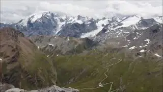 Ortler im Zeitraffer vom Piz Umbrail