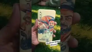 Virat Kohli Sticker Mobile #cricket #cricketlover #kohli #mobileshop #lamination #trending #ipl