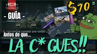 QUIERES UN VEH&Iacute;CULO PREMIUM?! 😳😳 l - GU&Iacute;A - l WAR THUNDER