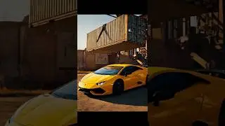 Can a Lamborghini Survive THIS? 😱💥 #shorts