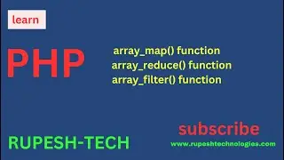 PHP Array map Function Tutorial in Hindi