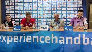 Пресс-конференция после 1/4 финала SEHA &ndash; Gazprom League: &laquo;Пермские медведи&raquo; &ndash; &laquo;Чеховские медведи&raquo;