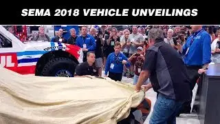 SEMA 2018: Flowmaster, B&M & Hurst Vehicle Unveilings - Cotati Speed Shop, OTSFF, & GSS Supercars