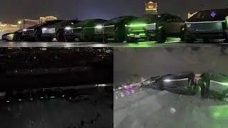 Tesla Christmas lightshow in 📍 Las Vegas