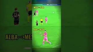 Messi &harr; Alba &mdash; perfect chemistry ⚽💫