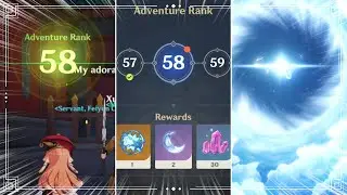 AR58 EPIC Rewards! (THANKS MIHOYO! What you get after grinding for MONTHS!) Genshin Impact Milestone