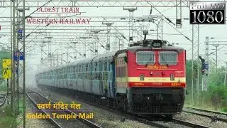 The OLDEST Train of Western Railway at Top Notch | Frontier Mail