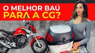 MELHOR BA&Uacute; PARA SUA MOTO | COMO INSTALAR BA&Uacute; NA CG160 | MOTODICAS
