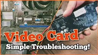 Tech Time : DIY Video Card Troubleshooting | CPU Cleaning | Simple Computer Troubleshooting!