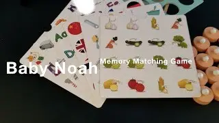 How to Play Baby Noah Memory Matching Puzzle Card Board Game