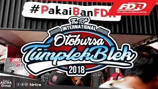 Ramai-ramai #PakaiBanFDR di Otobursa 2018