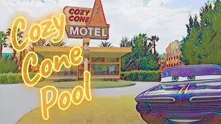 Cozy Cone Pool Art of Animation Resort