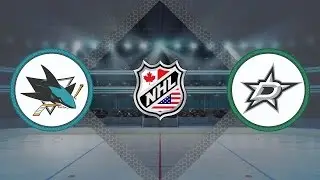 Обзор матча Сан-Хосе - Даллас / SHARKS VS STARS MARCH 20, 2017 HIGHLIGHTS