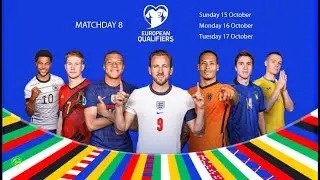 Euro 2024 Qualification for the European Football Championship MATCHDAY 8