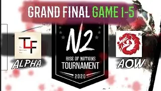 Nomadium 2 Grand Finals: PLA vs TUF (Part 1) [Rise of Nations Tournament]