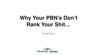 3 Pitfalls with Your Private Blog Network PBN's