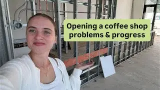 Opening a coffee shop / progress 