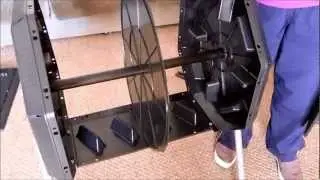 Двухкамерный барабанный компостер