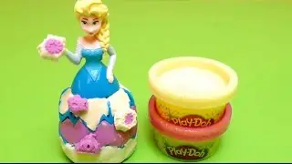 Disney FROZEN ELSA Play-Doh Sparkle Compound Glitter