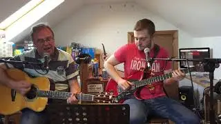 Money For Nothing by Dire Straits - (Cover by Michael & Scott Falconer)