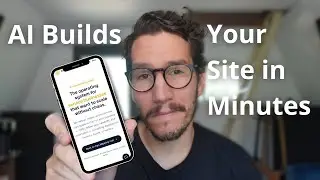 I Built a Full Landing Page with AI in 5 Minutes (No Code)